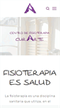 Mobile Screenshot of fisiocurarte.com